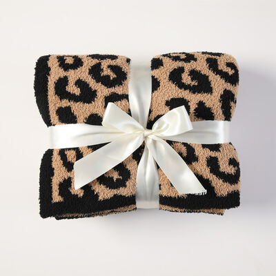 Softest Leopard Throw Blanket