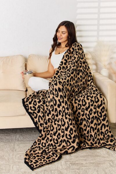 Softest Leopard Throw Blanket