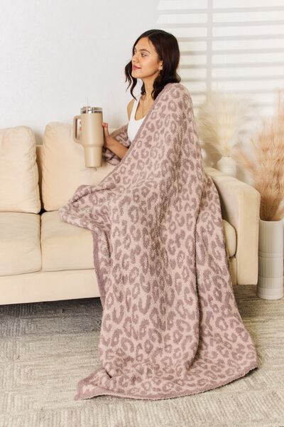 Softest Leopard Throw Blanket