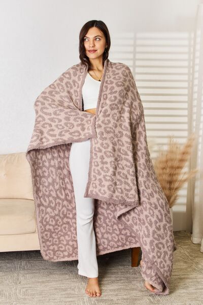 Softest Leopard Throw Blanket