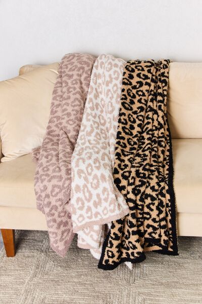 Softest Leopard Throw Blanket